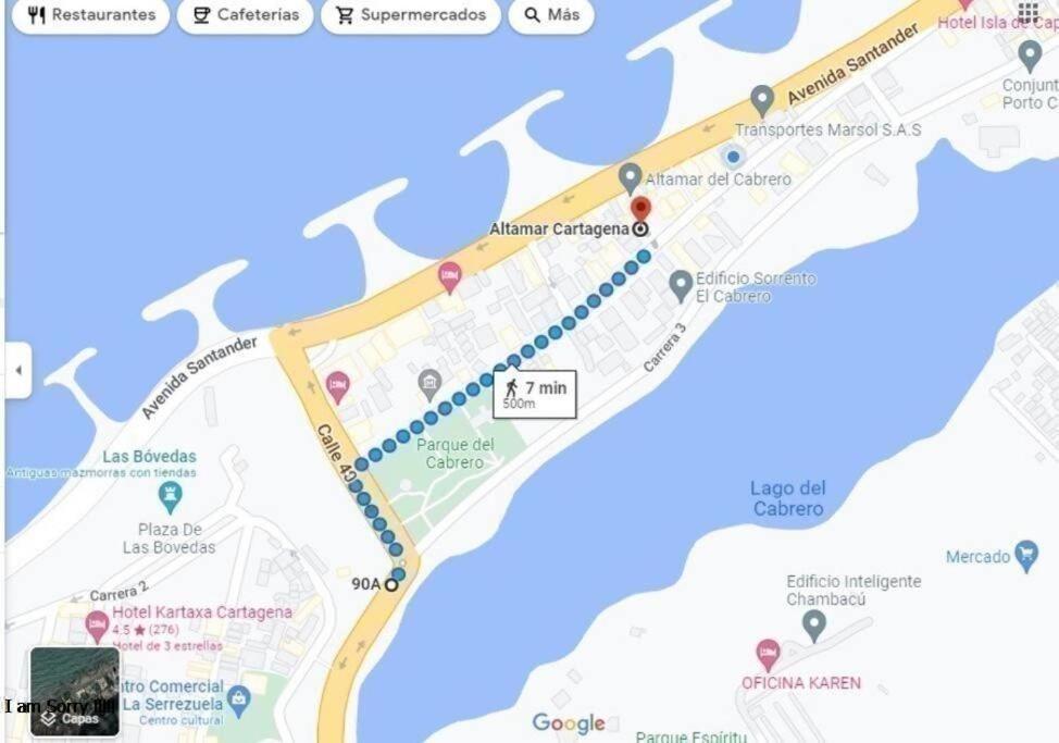 Apto Con Vista Al Mar Piso 11- Cartagène